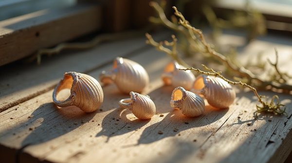 Shell rings: nature's art in history, jewelry and coastal culture